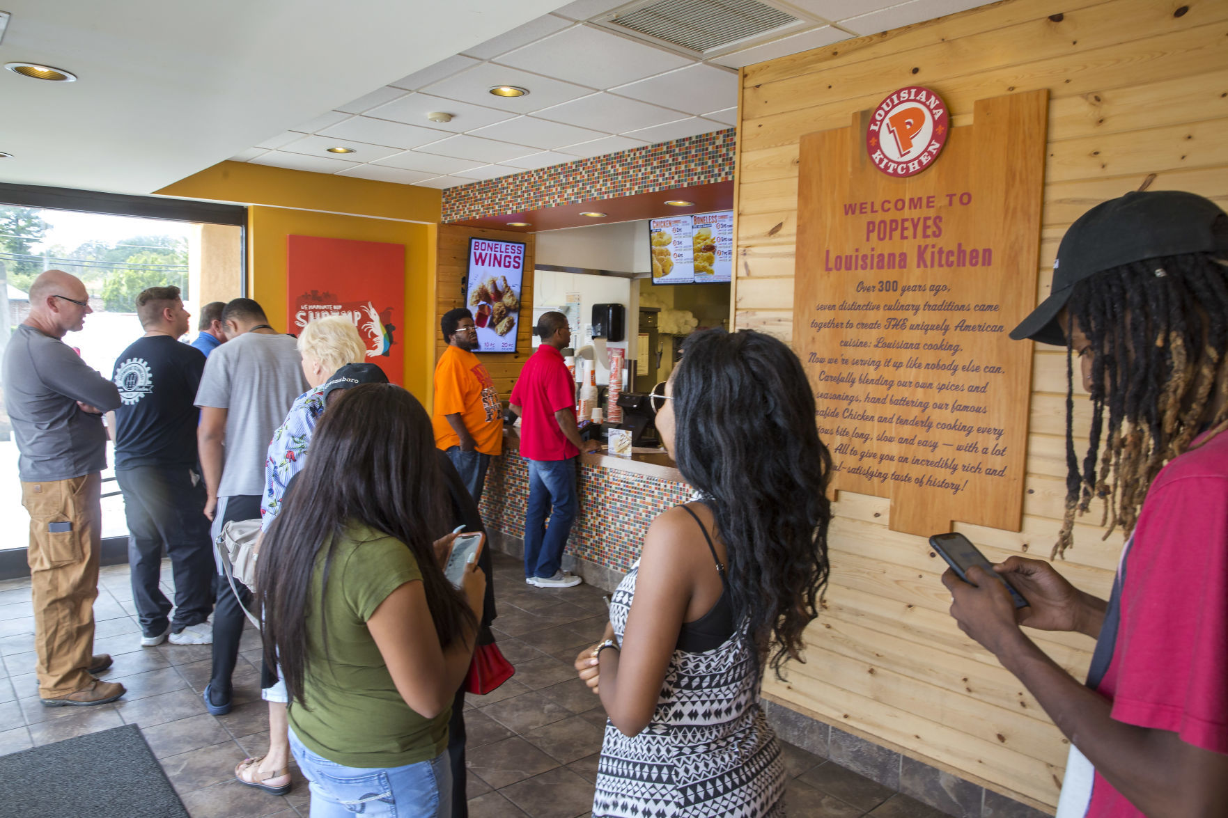 Chicken sandwich a hit at Popeyes